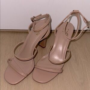 Mix No. 6 Elegant Nude Strappy Heels